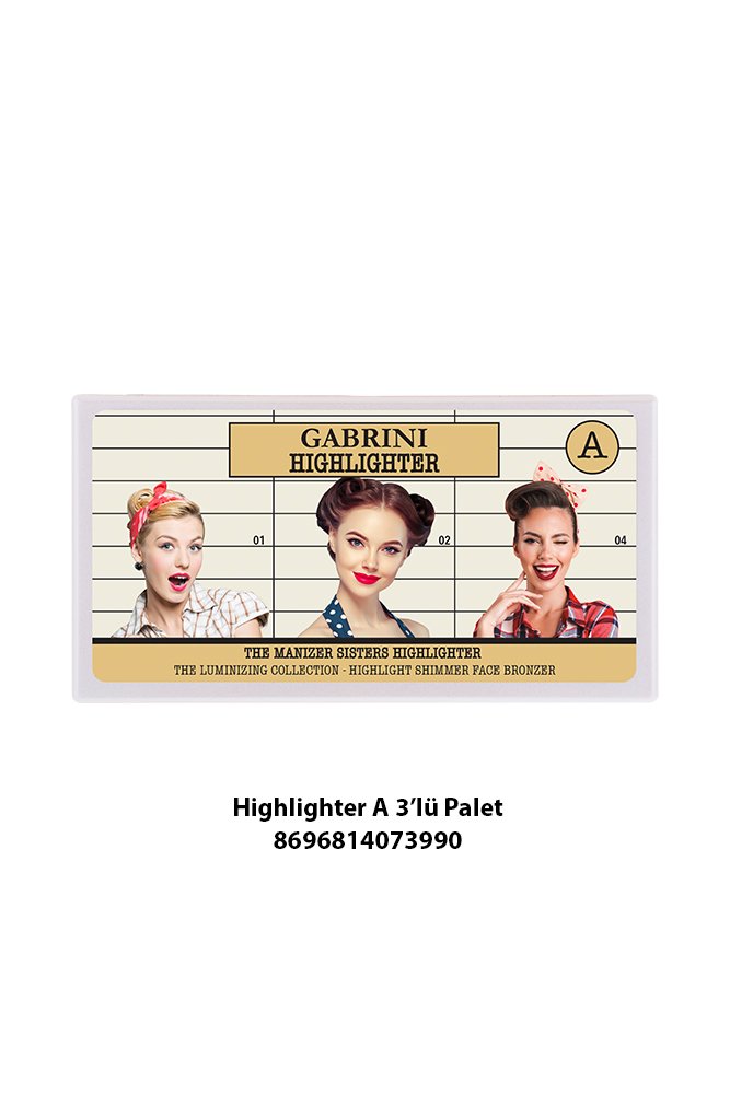 Highlighter 3 IN 1 (Palette) A